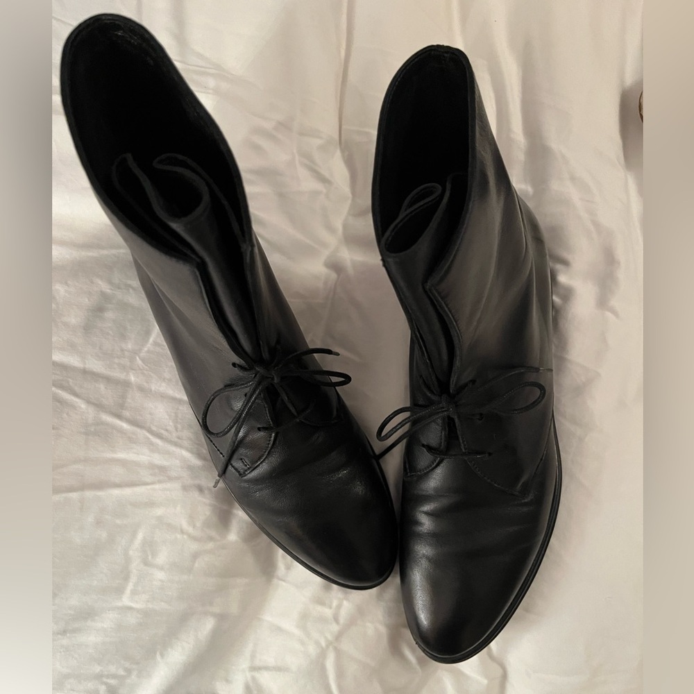 Stuart Weitzman Black Ankle Boots